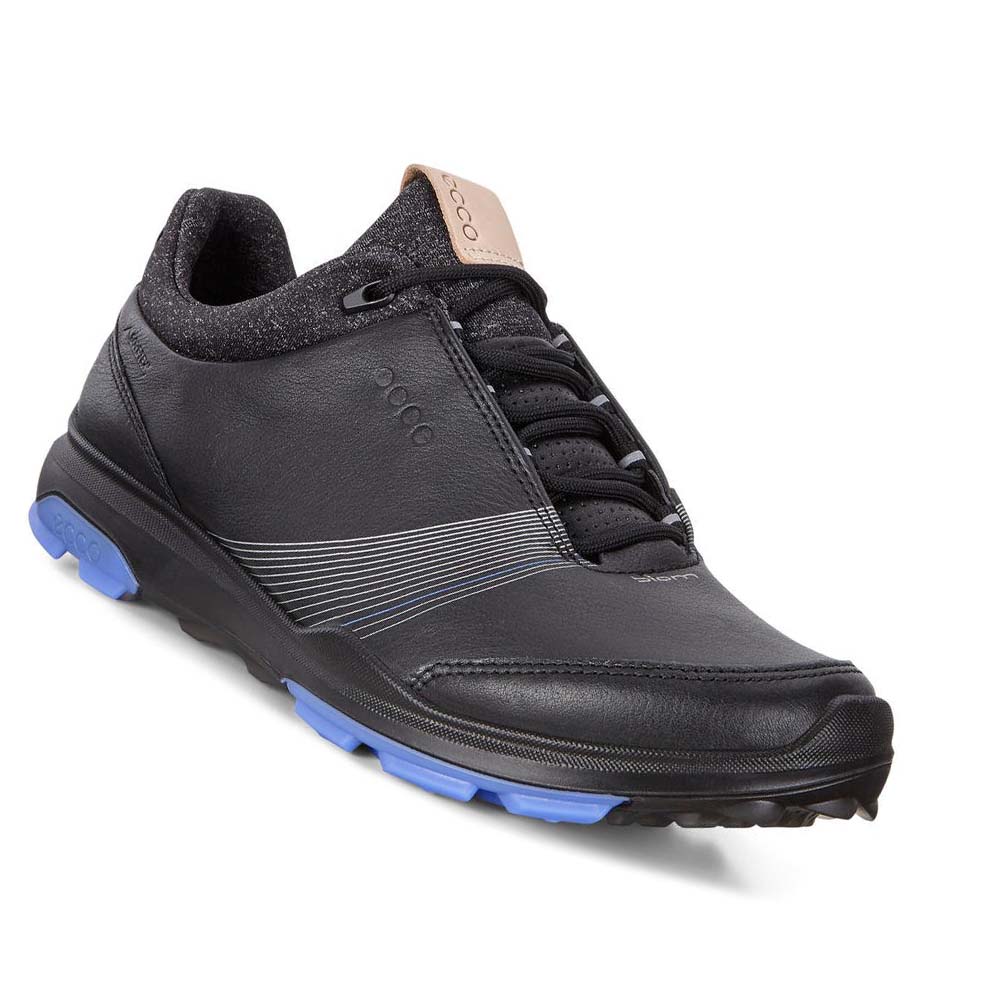 Women's Ecco Biom Hybrid 3 Gtx Golf Shoes Black | Canada 128GSO